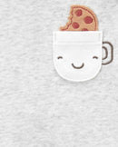 Conjunto longo bebê 3 peças cookies verde | Carter's